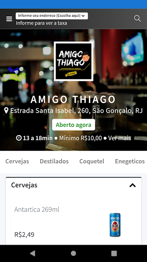 Amigo Thiago Bar