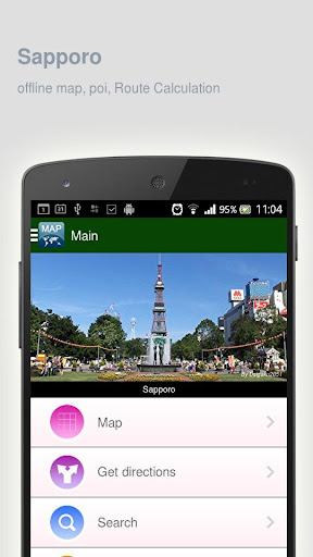 Sapporo Map offline
