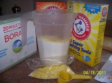 Homemade Laundry Powder