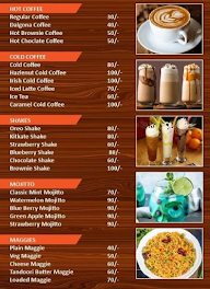 My Cocoa menu 1