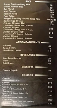 Kolkata Heshel menu 6