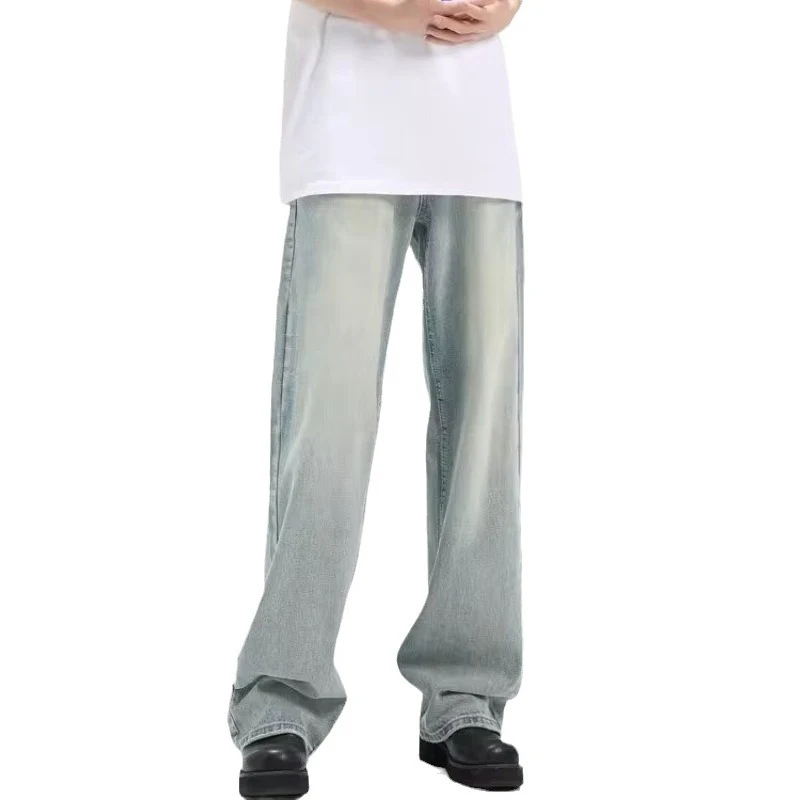 Retro Trousers Loose Casual Blue for Ultimate Comfort and Style. Embrace the relaxed fit and enjoy the freedom of moveme