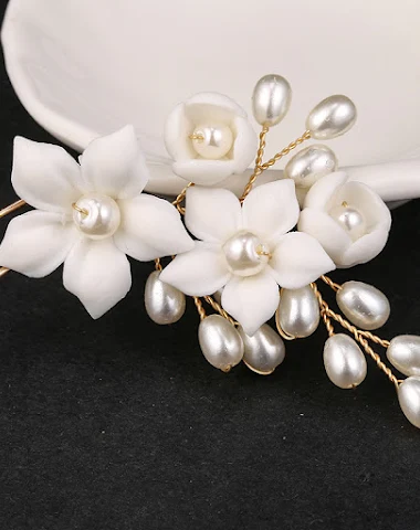 Accessoires de coiffure de mariée É - 3