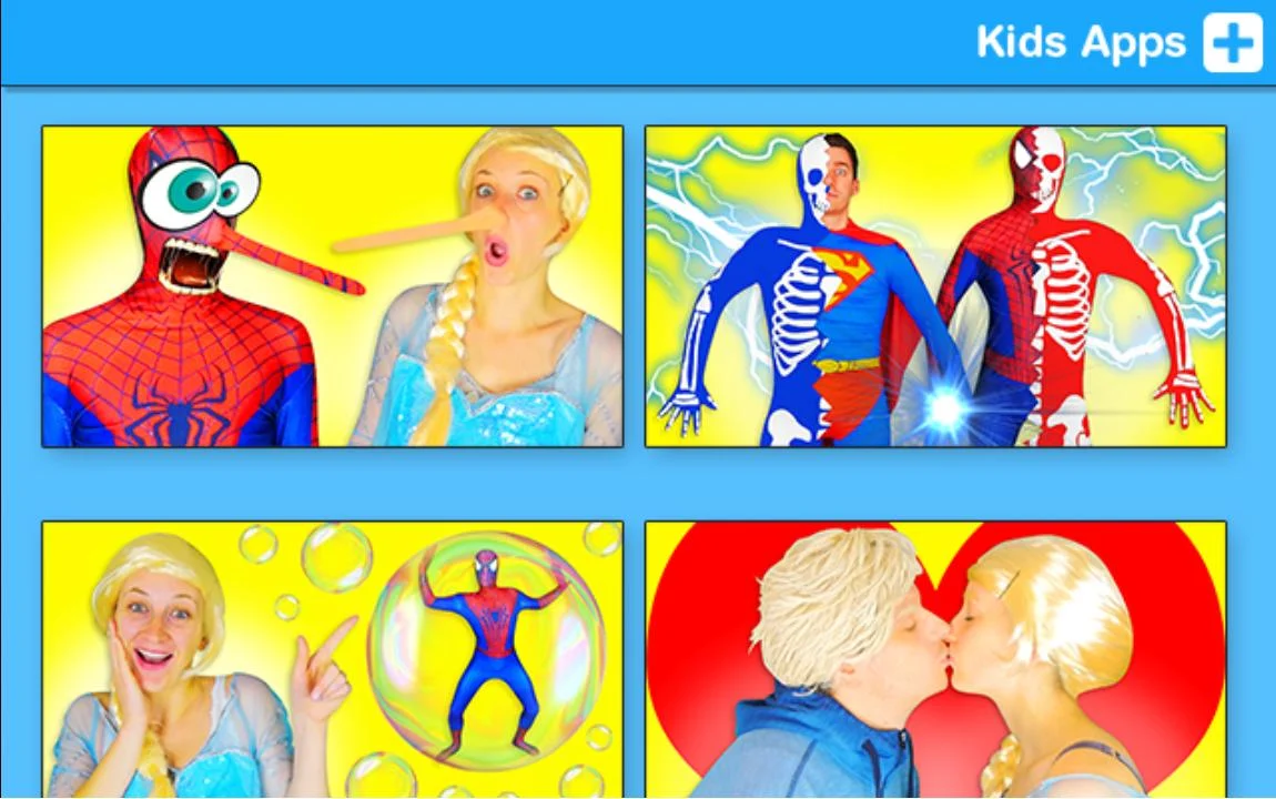   Superhero & Princess for Kids- 스크린샷 