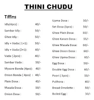 Thini Chudu menu 3