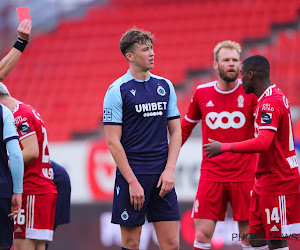 Mild schorsingsvoorstel voor Club-verdediger Jack Hendry na rode kaart tegen Standard