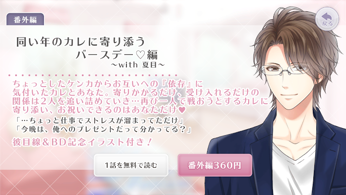 同じ年のカレに寄り添うバースデー♡編