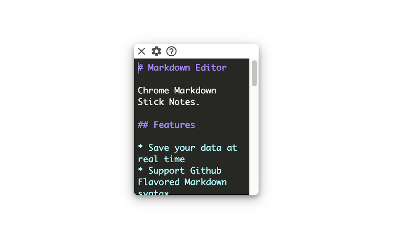 Markdown Sticky Notes Preview image 3