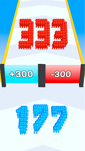 Screenshot Crowd Number Run 3D