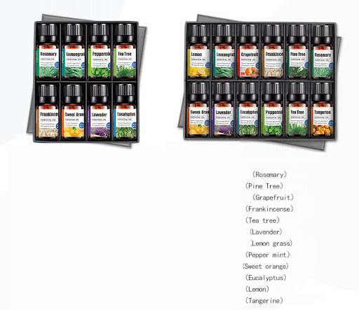 Title 3, Aromatherapy Kit Essential Oil Massage Relaxati...