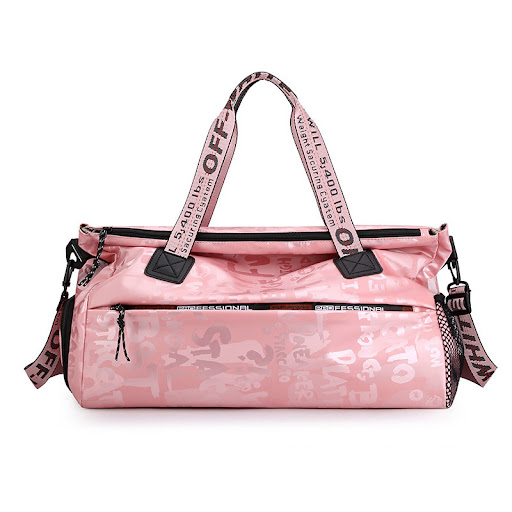 Title 4, Large Capacity Portable Fitness Bag for Diagona...