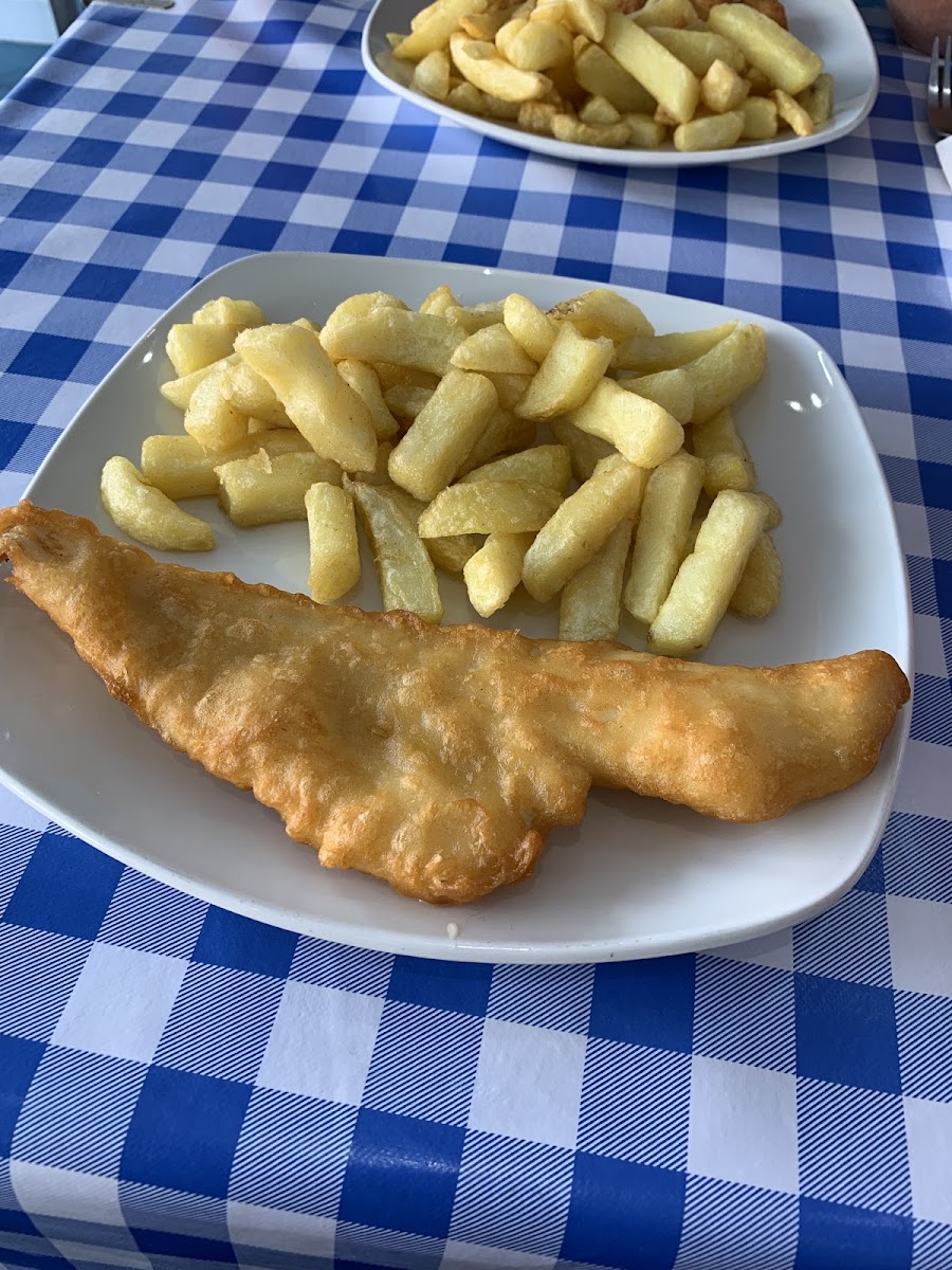 Gluten free fish & chips