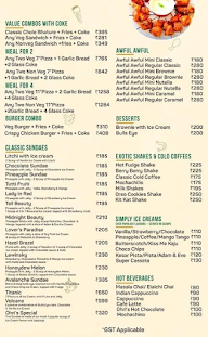 Ohri's Eatmor menu 2