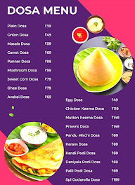 Godarolla Ruchulu menu 1