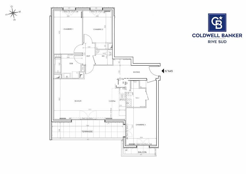 Vente appartement 4 pièces 91 m² à Chatenay-malabry (92290), 754 000 €