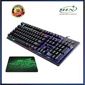 Bàn Phím Giả Cơ Game G20 Led 7 Màu + Tặng Lót G88