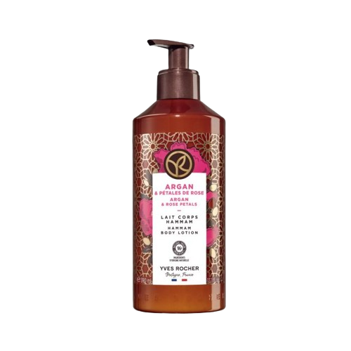 Sữa dưỡng thể hương hoa hồng và tinh dầu Argan BODY LOTION ARGAN & ROSE PETALS - Chai 390ML_Yves Rocher