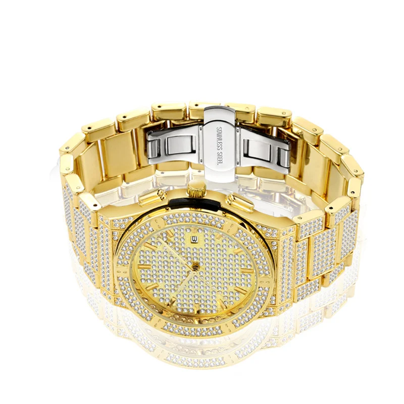 Title 6, Britse herenhorloge van legering, waterbestendi...