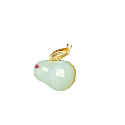 Title 2, Year Of Rabbit Animal Year Necklace Female Pend...