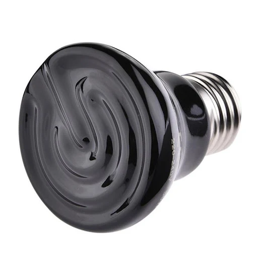 25/50/75/100W Pet Heating Lamp 110V 220V InfraredCeramic Emitter Heat Light Bulb Pet Brooder Chickens Reptile Lamp