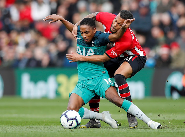 Tottenham's Kyle Walker-Peters in action with Southampton's Ryan Bertrand in past match