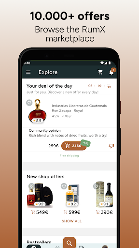 Screenshot RumX