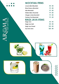 Aroma Cafe And Eatery menu 8