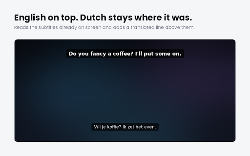 Videoland subtitle translator screenshot 1