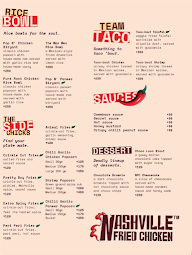 Nashville Fried Chicken - NFC menu 4