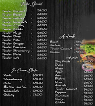 Cupzo Cafe menu 1