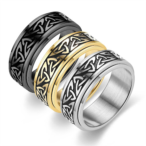 Title 6, European and American Style Celtic Triangle Kno...