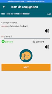 jeu de conjugaison: exercice de conjugaison verbe(圖6)-速報App