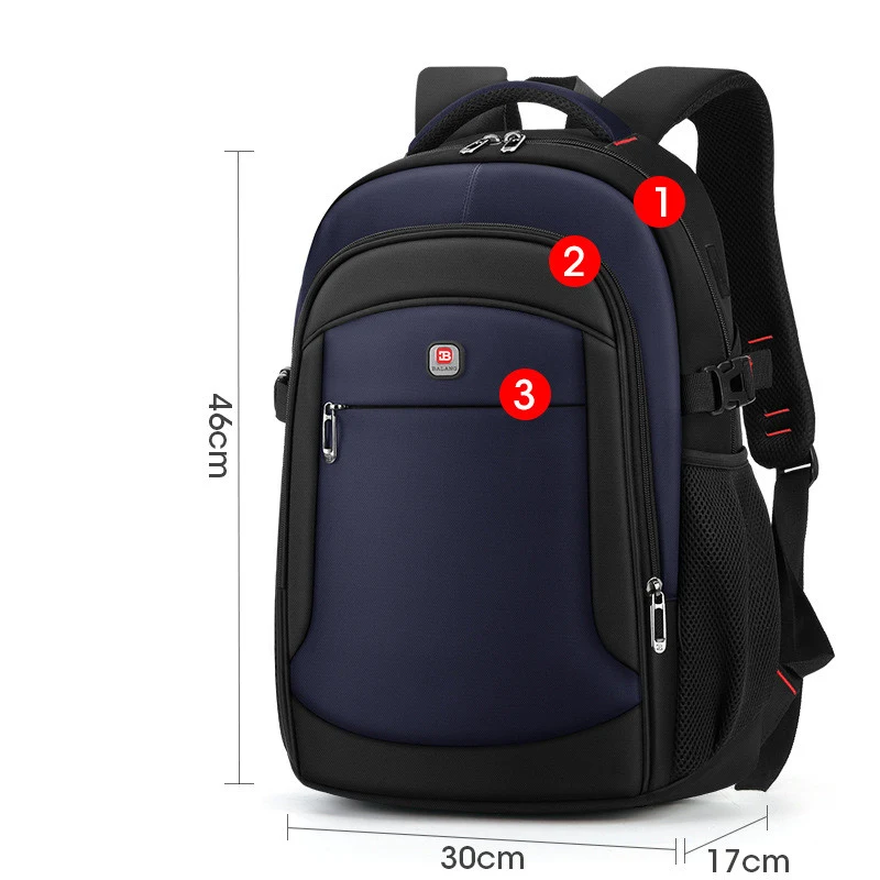 Borsa laptop casual da uomo, alla moda per studenti e scuola. Spaziosa, design elegante e funzionale, perfetta per laptop, libri e altro.