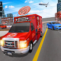 Pizza Delivery Van Driver Game