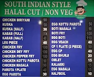 A1 Ambur Dum Biryani And Parota Centre menu 1