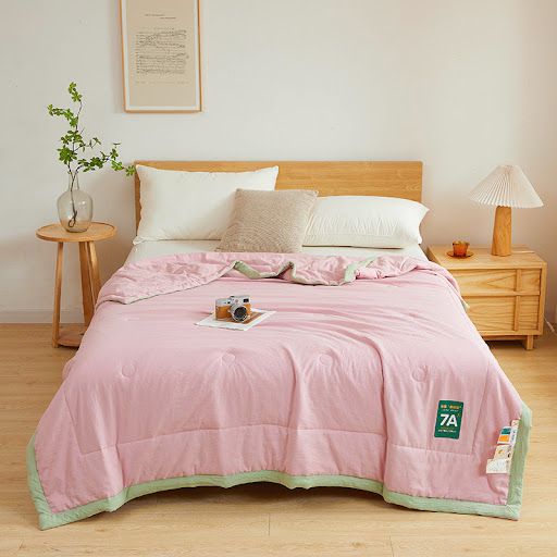 Title 1, Antibacterial Raw Cotton Washable Summer Cool Q...
