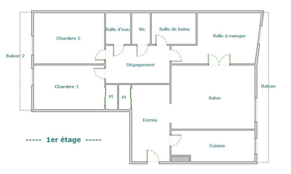 Vente appartement 4 pièces 87.58 m² à Levallois-Perret (92300), 730 000 €