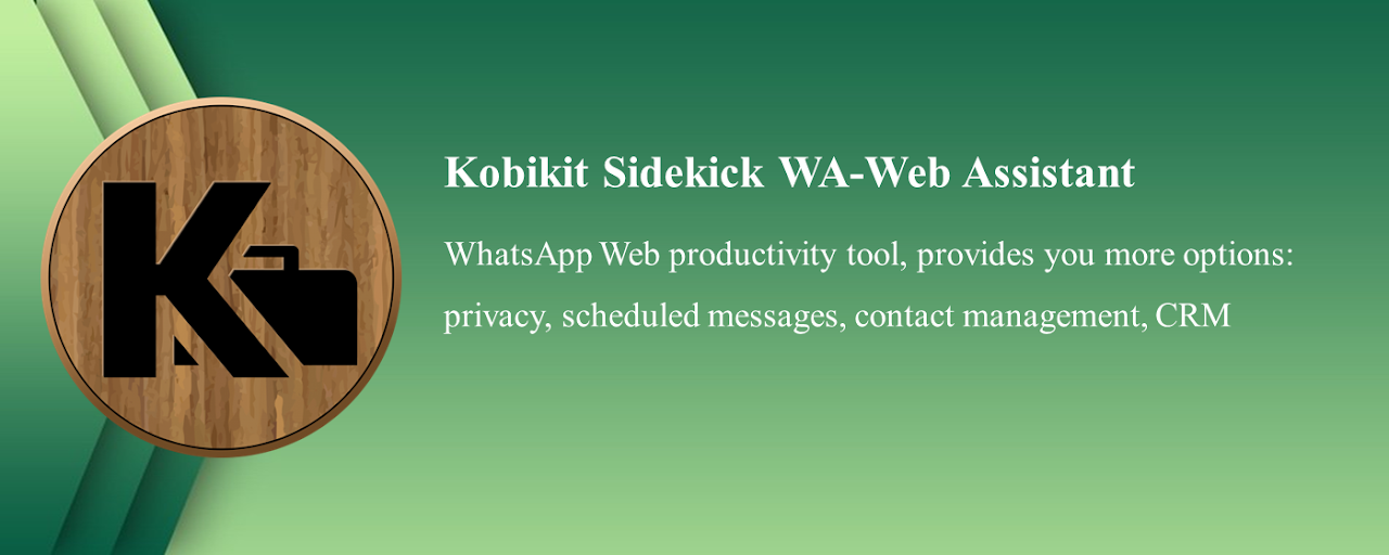 Kobikit Sidekick: WA-Web Assistant Preview image 7