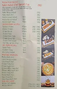 Mughalage Food menu 6