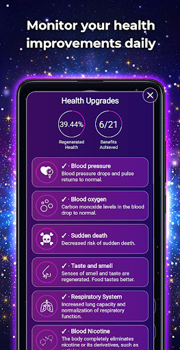 Screenshot Stop Smoking - Day Counter