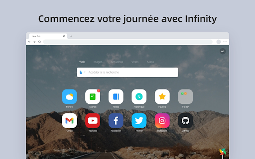 Infinity New Tab