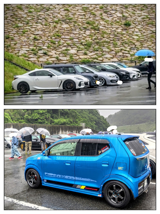 BRZの殿ダムオールジャンルミーティング・オフ会・#鳥取県・おひさしぶりな方々にお会いできた1日・あめにぃ〜ぬれなが〜ら〜🎤に関するカスタム事例の投稿画像38枚目