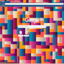 Rectangle Geometry Square Pattern Chrome extension download