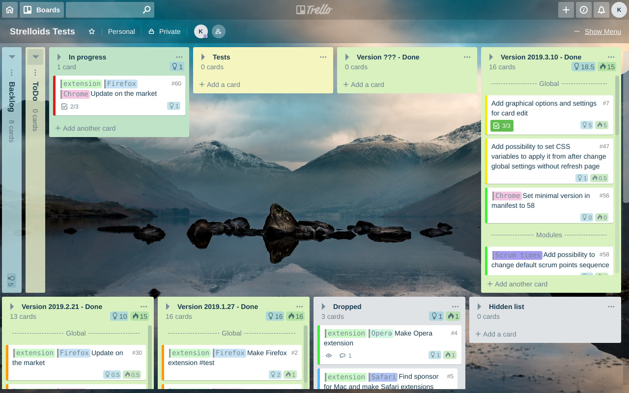 Strelloids - Trello on steroids Preview image 4