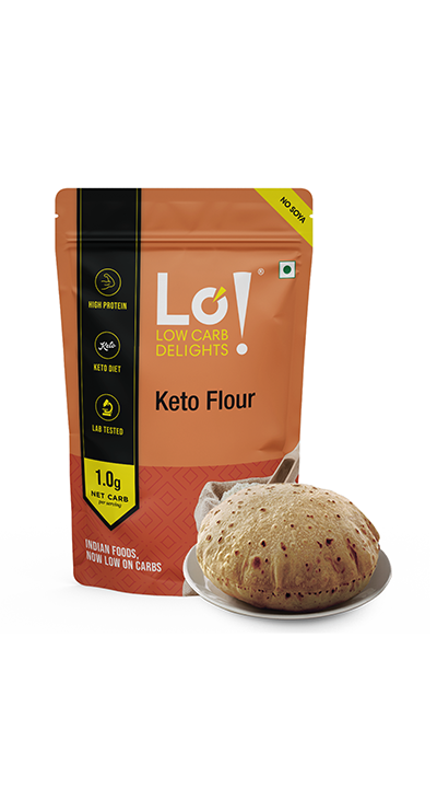 Keto Flour - 1g Net Carb Per Chapati  (1 Kg)
