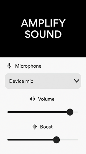 Screenshot Microphone Amplifier