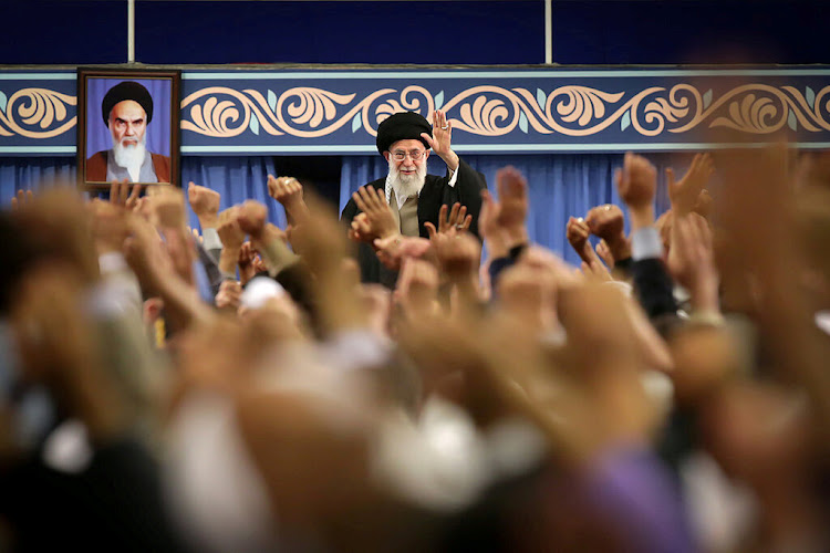 Iran's Supreme Leader Ayatollah Ali Khamenei.