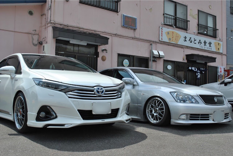クラウンアスリートの芦別市・cartunefriends・まるとみ食堂・ラーメン食いに来たに関するカスタム事例の投稿画像1枚目