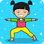 Cover Image of Скачать Йога для детей и семейный фитнес - Easy Workout 2.27 APK