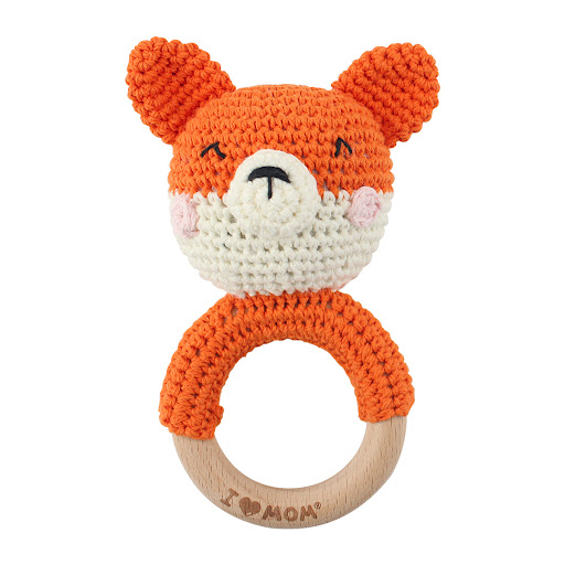 Title 2, Baby Rattle Hand Woven Cartoon Animal Bracelet ...